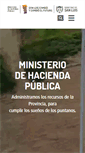 Mobile Screenshot of hacienda.sanluis.gov.ar