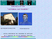 Tablet Screenshot of escuela175.sanluis.gov.ar